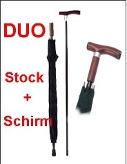 DUO Stock und Schirm 290016