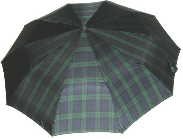 Folding umbrella, automatic open/close, 10 ribs.