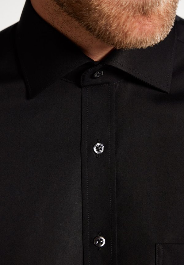Men`s Shirt, Eterna Swiss Cotton, Modern Fit, black, 1100/39 X19K 65
