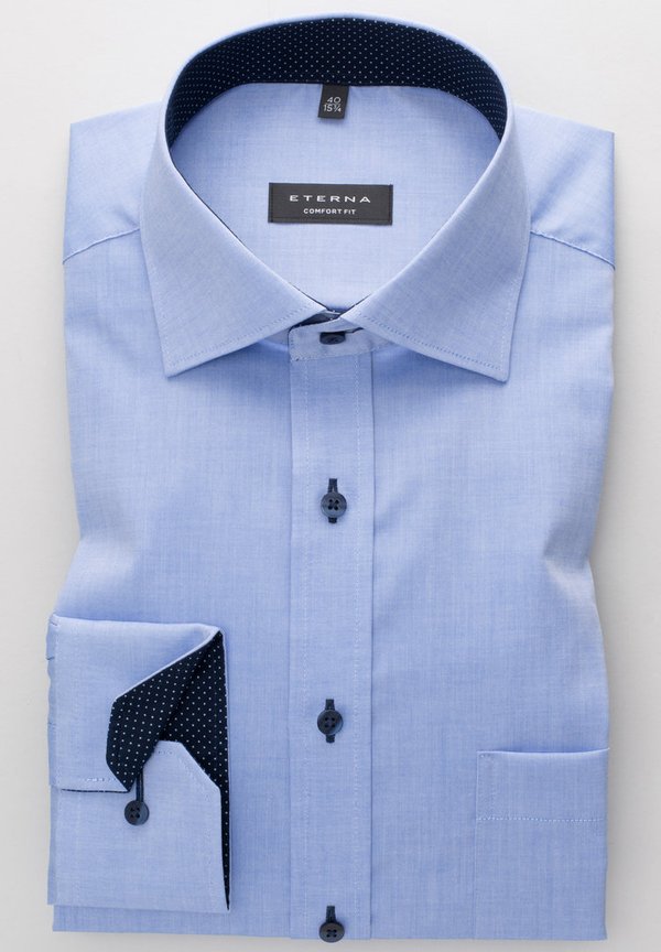 Extralange Ärmel, Hemd, Eterna Swiss-Cotton, Comfort Fit, Fein Oxford
