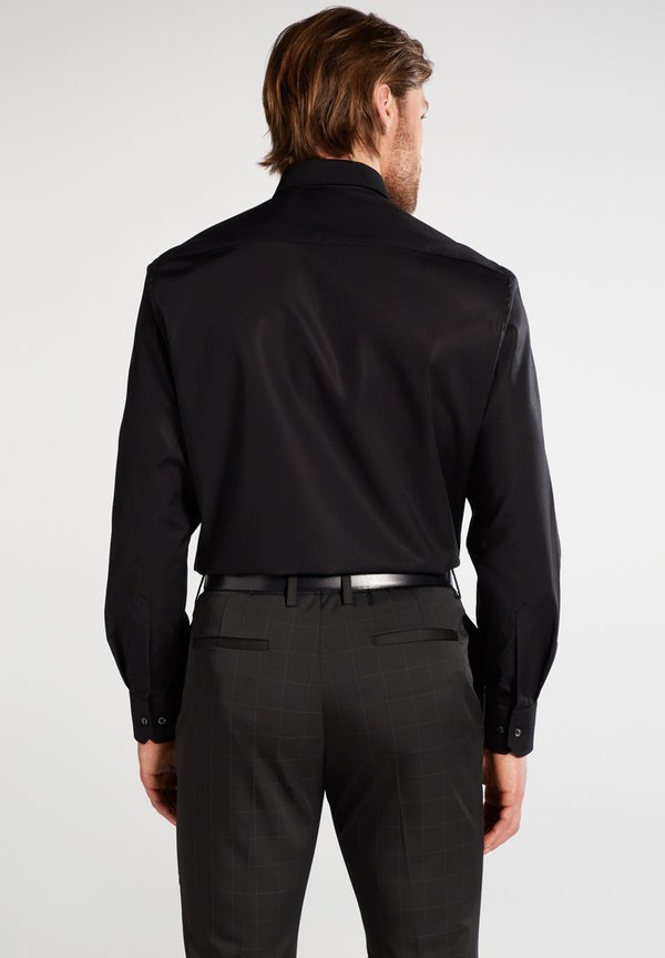 Mens`s Shirt, Eterna Excellent, Comfort Fit, black, extra large 1100/39 E187 65 Xtra XXL