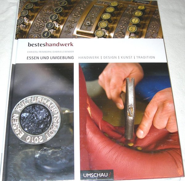 Buch "Bestes Handwerk" im Kulturhauptstadtjahr 2010 mit Bericht über Schirm-Schüffler 9091000