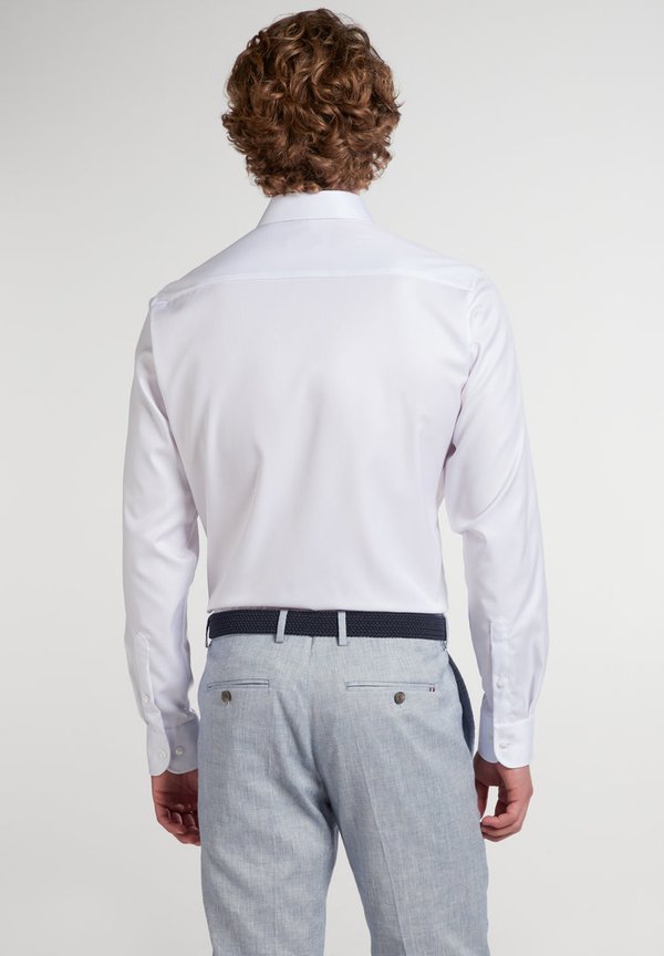 Slim-Fit-Cover-Shirt, Eterna Baumwoll Twill, blickdicht