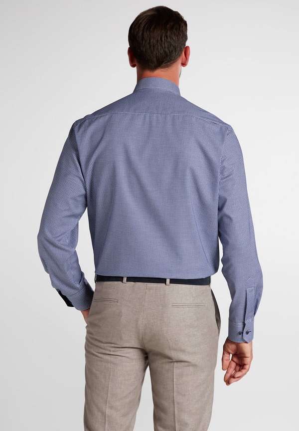 Men's shirt Eterna easy-care 100% cotton, navy-blue 8913/16 E146 65 -  Schirmmacher Meisterbetrieb Schüffler, Essen und Herne