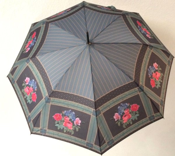 Automatic Stick Umbrella "Flowers" 100247