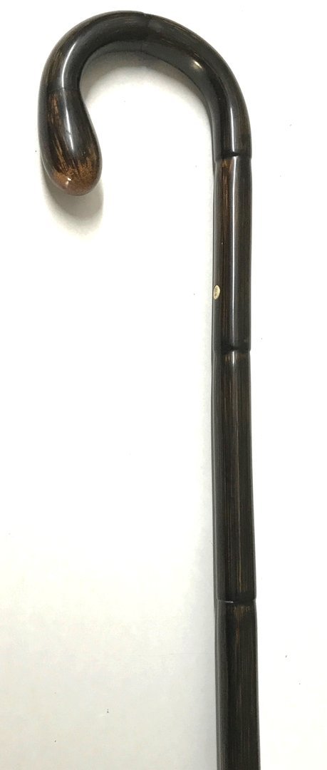 Eleganter Damen-Gehstock aus gebogenem Partridge-Rohr, wertvoll und selten 800821